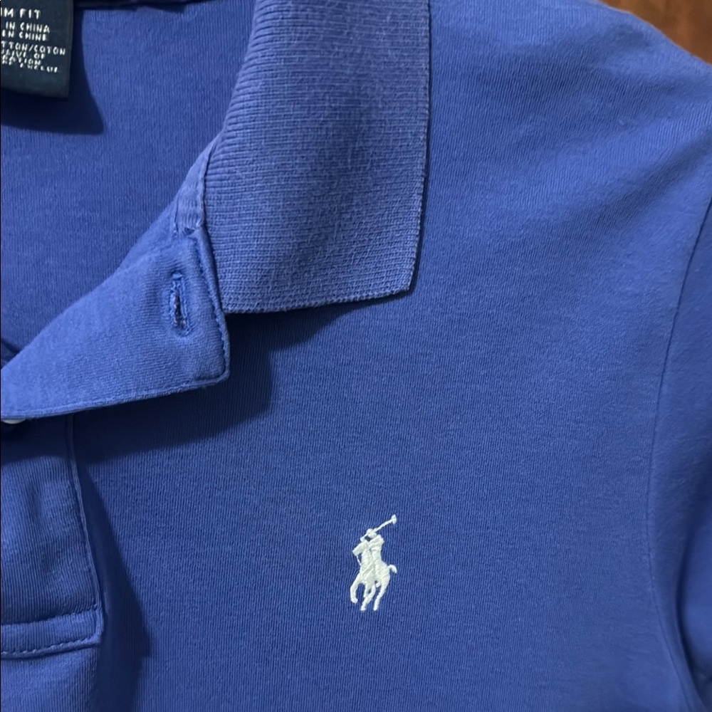 Polo by Ralph Lauren Vibrant Blue Pique Polo - Picture 3 of 10